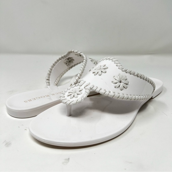Jack Rogers Shoes - Jack Rogers White Floral Sandals